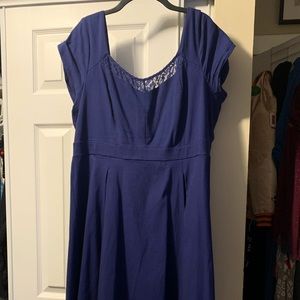 Purple Torrid swing dres Size 20